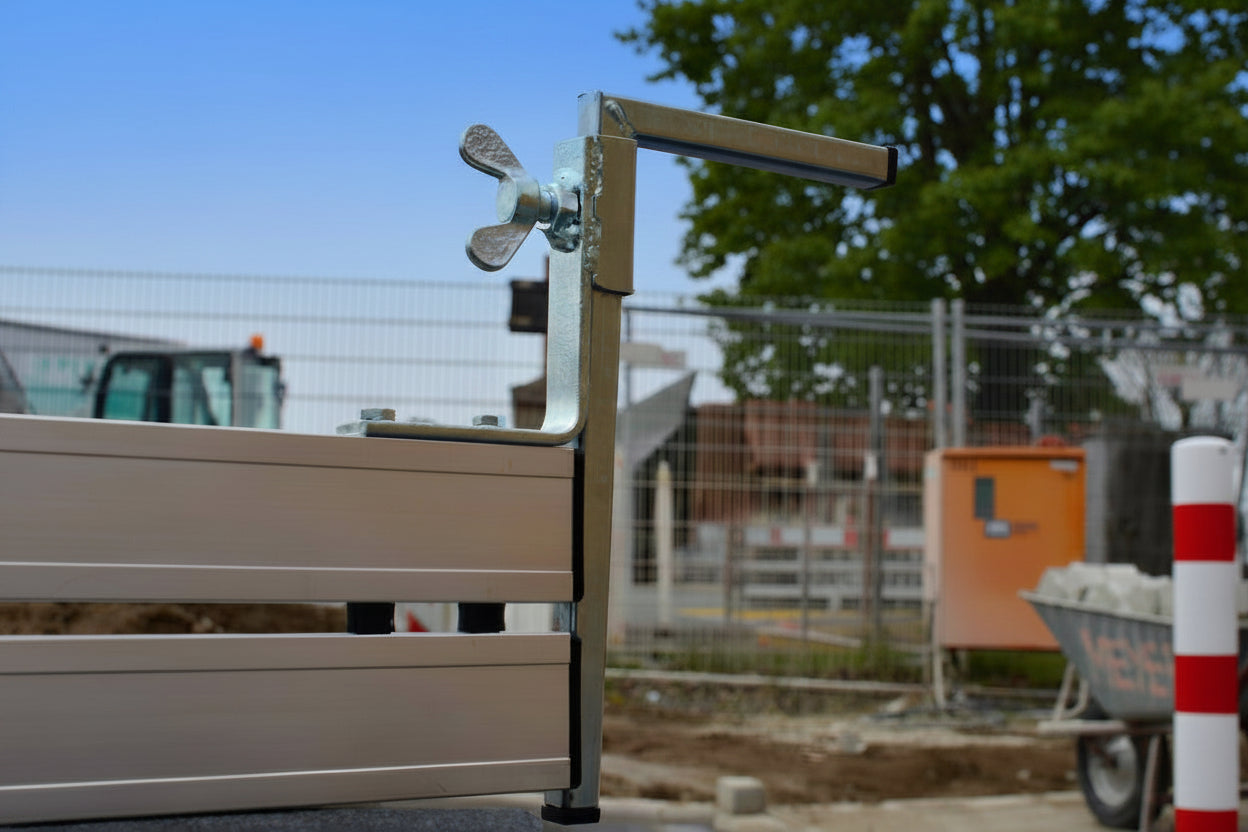 VOGTech Abziehschiene Typ H3 Nahaufnahme dem verstellbarem Teil